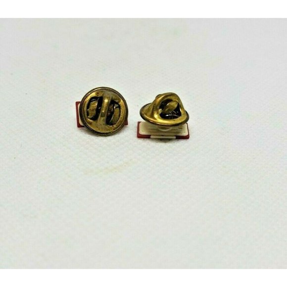 Lot Of 2 Canada Flag Logo Lapel Pin Hat Red White Hat Brooch Collectible - Picture 3 of 6